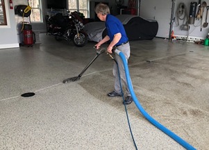 Green Bay Epoxy Garage Floor Cleaning Service